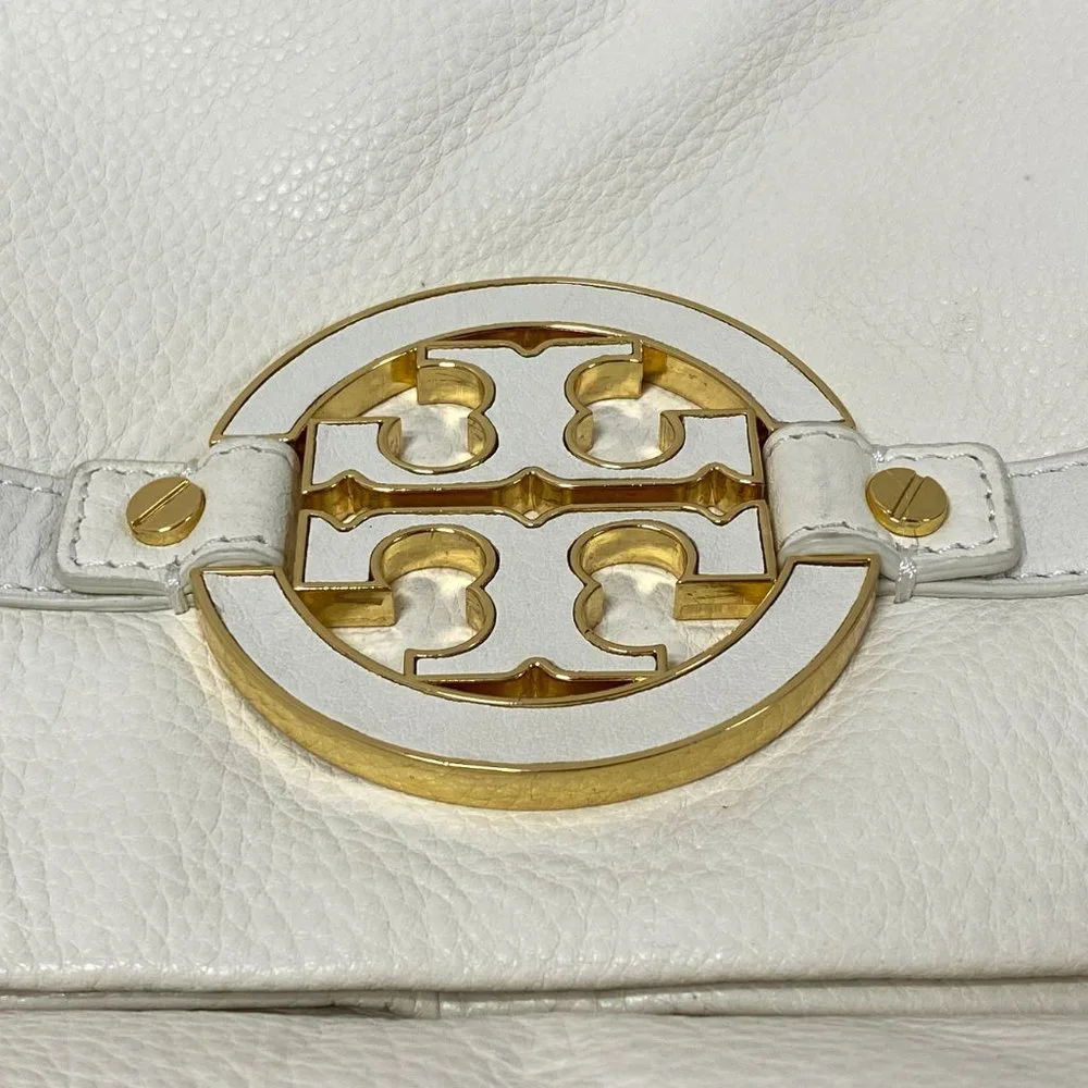 Tory Burch Amanda White Foldover Bag